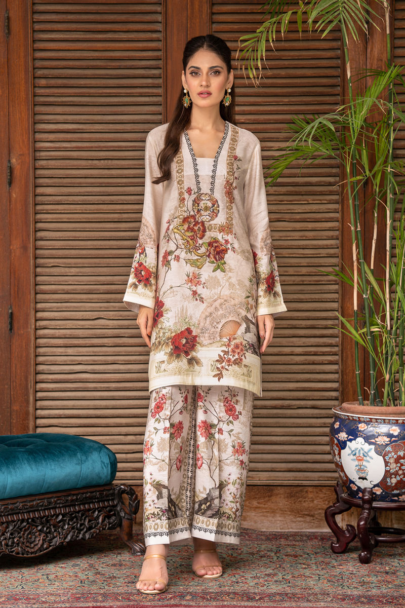 Shamaeel Ansari | Essentials Pret | EKS-07 by Shamaeel Ansari - Designer Dress - Type: Luxury - Available at Sana Yasir - 100% Original