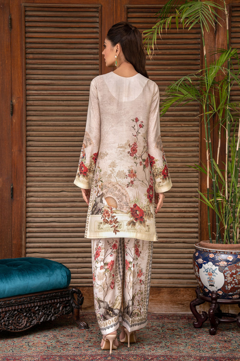 Shamaeel Ansari | Essentials Pret | EKS-07 by Shamaeel Ansari - Designer Dress - Type: Luxury - Available at Sana Yasir - 100% Original