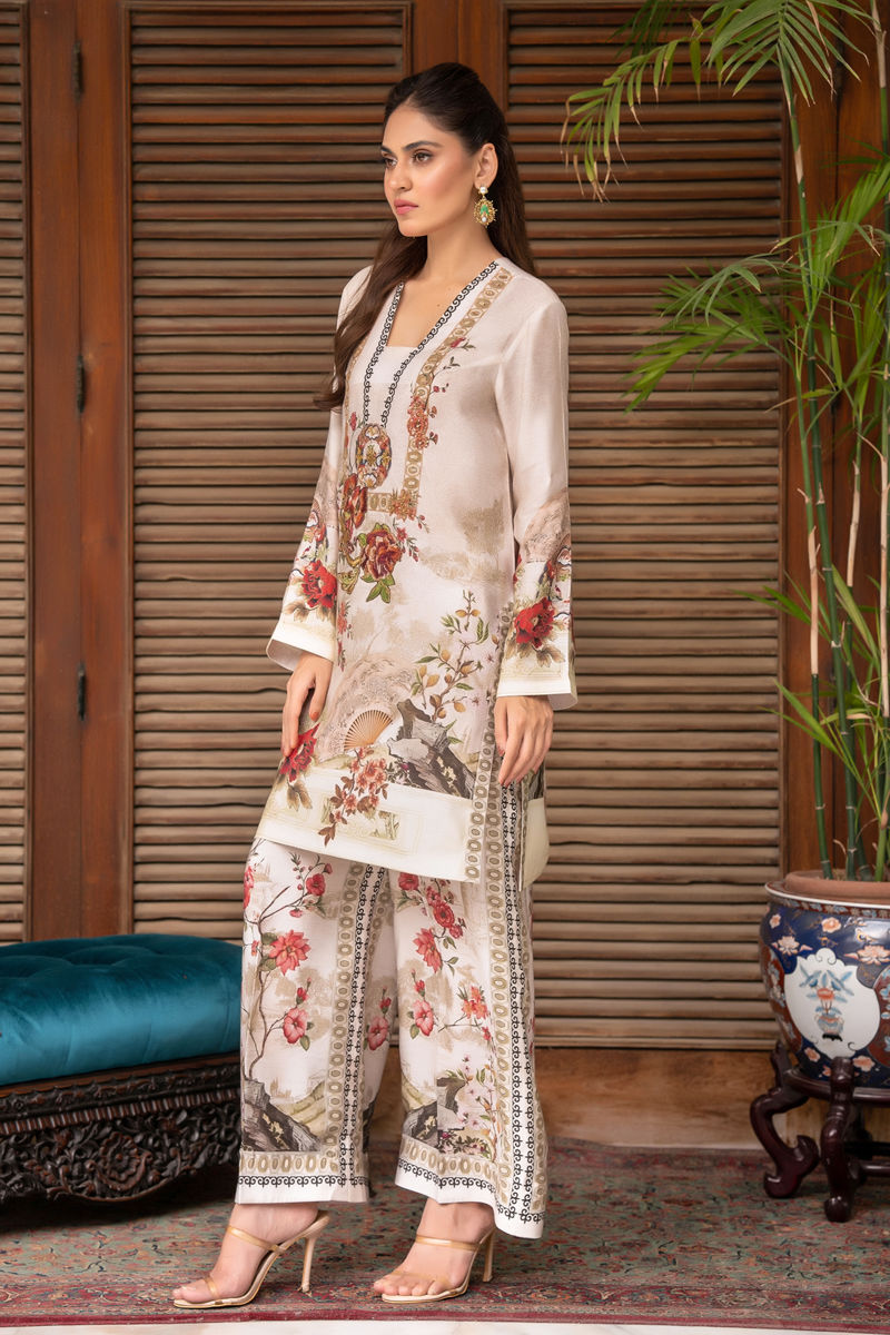 Shamaeel Ansari | Essentials Pret | EKS-07 by Shamaeel Ansari - Designer Dress - Type: Luxury - Available at Sana Yasir - 100% Original