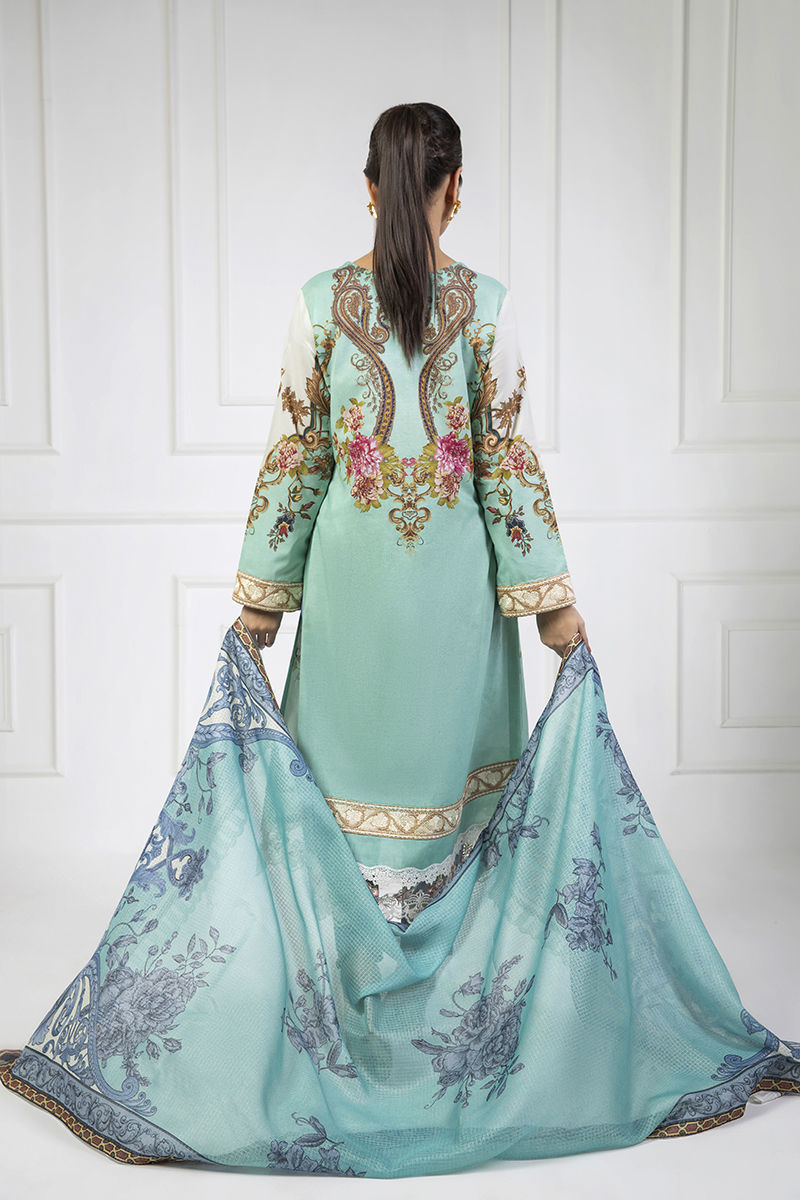 Shamaeel Ansari | Lawn 24 | LV112 by Shamaeel Ansari - Designer Dress - Type: Luxury - Available at Sana Yasir - 100% Original