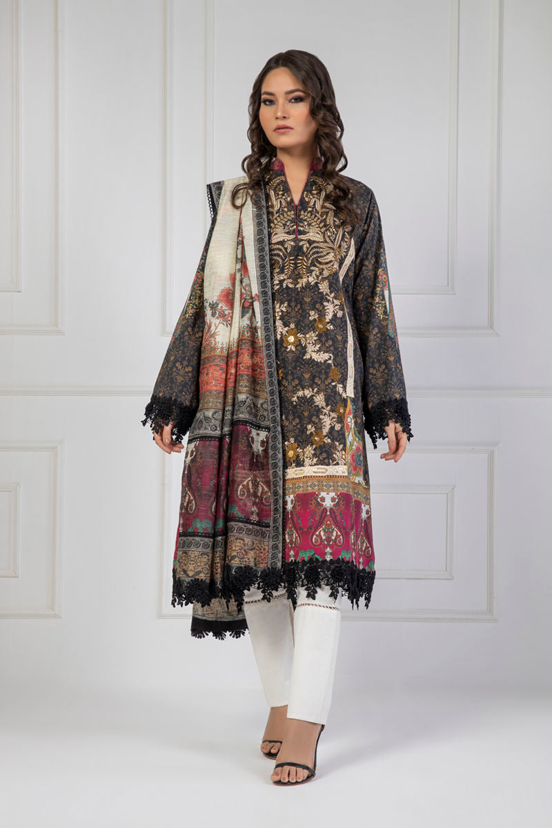Shamaeel Ansari | Lawn 24 | LV113 by Shamaeel Ansari - Designer Dress - Type: Luxury - Available at Sana Yasir - 100% Original