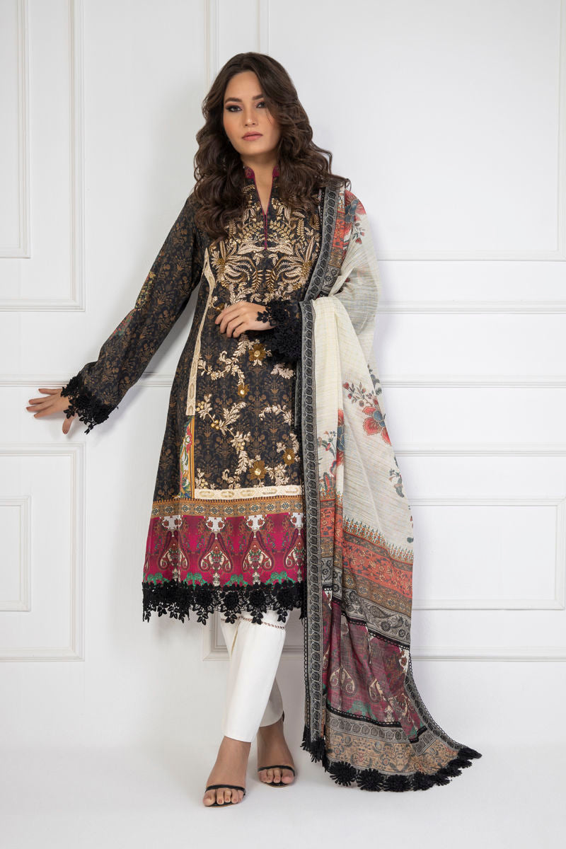 Shamaeel Ansari | Lawn 24 | LV113 by Shamaeel Ansari - Designer Dress - Type: Luxury - Available at Sana Yasir - 100% Original