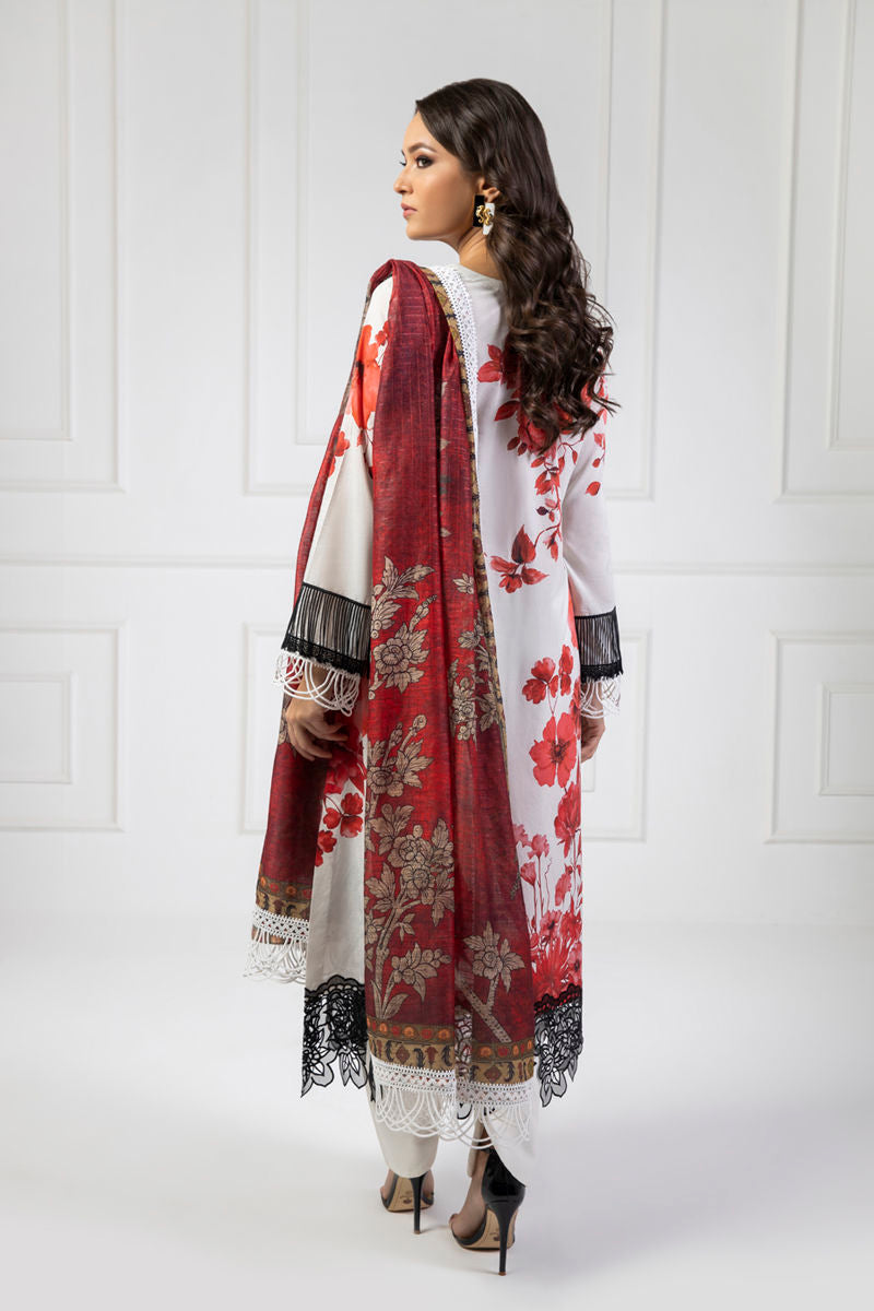 Shamaeel Ansari | Lawn 24 | LV114 by Shamaeel Ansari - Designer Dress - Type: Luxury - Available at Sana Yasir - 100% Original