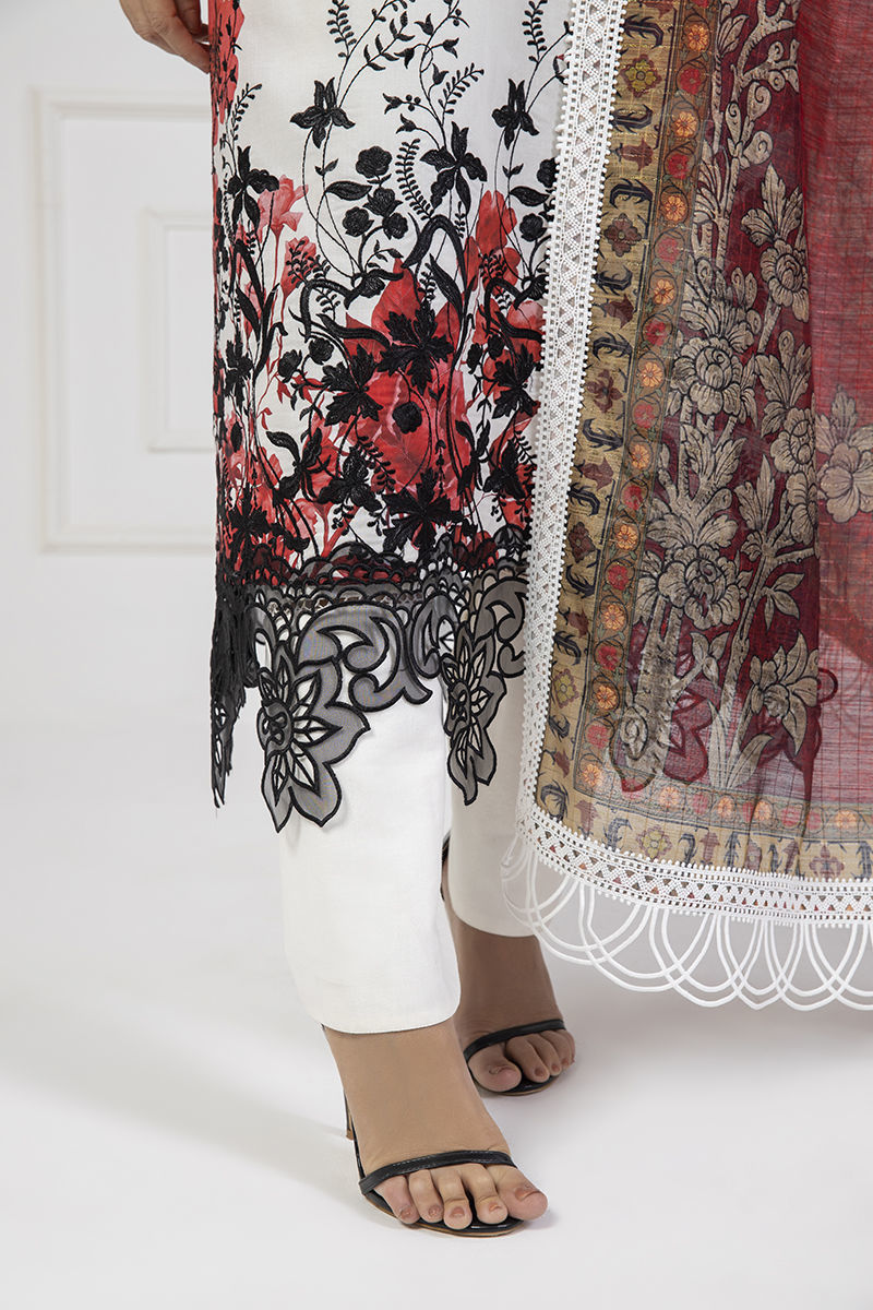 Shamaeel Ansari | Lawn 24 | LV114 by Shamaeel Ansari - Designer Dress - Type: Luxury - Available at Sana Yasir - 100% Original