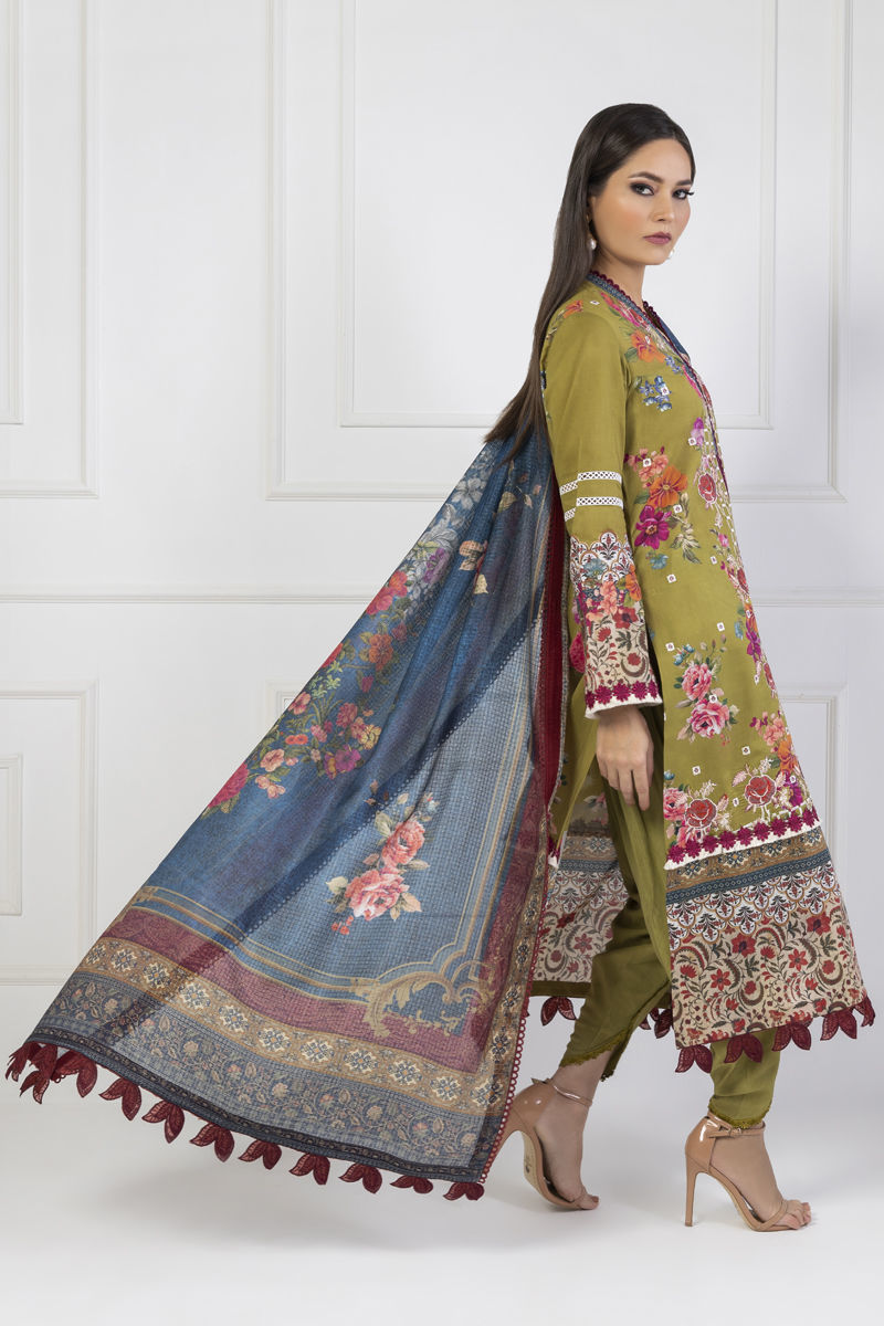 Shamaeel Ansari | Lawn 24 | LV116 by Shamaeel Ansari - Designer Dress - Type: Luxury - Available at Sana Yasir - 100% Original