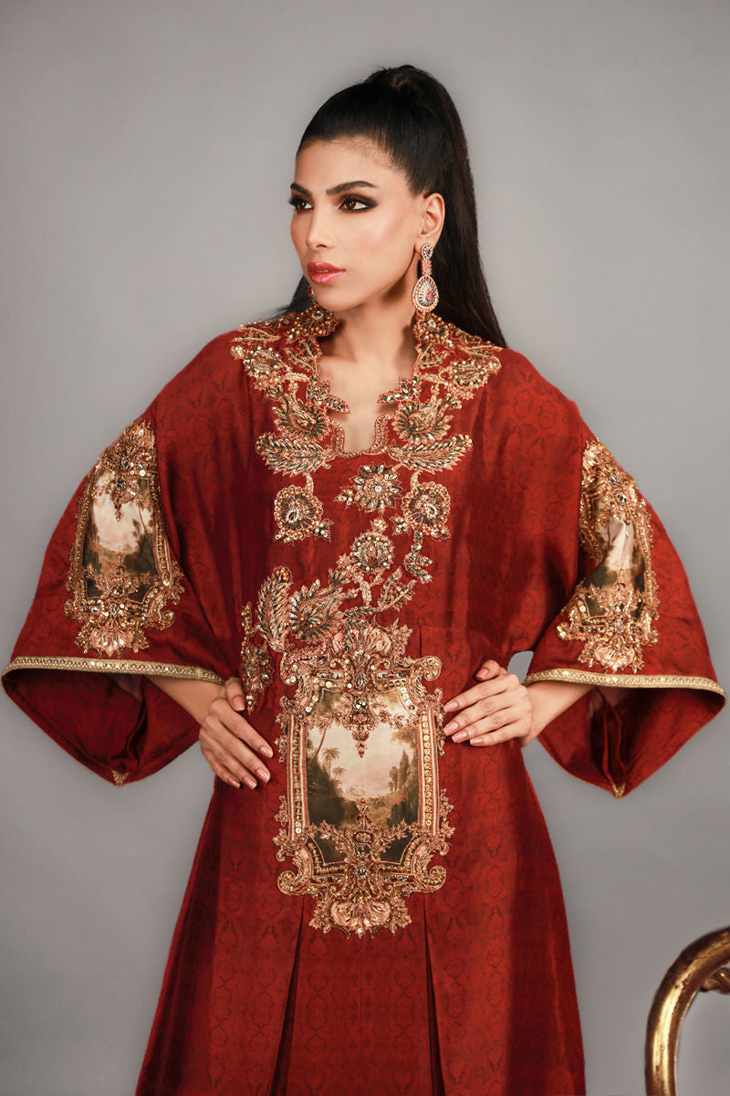 Shamaeel Ansari | Renaissance Empire | TRE-05 by Shamaeel Ansari - Designer Dress - Type: Ladies Clothes - Available at Sana Yasir - 100% Original