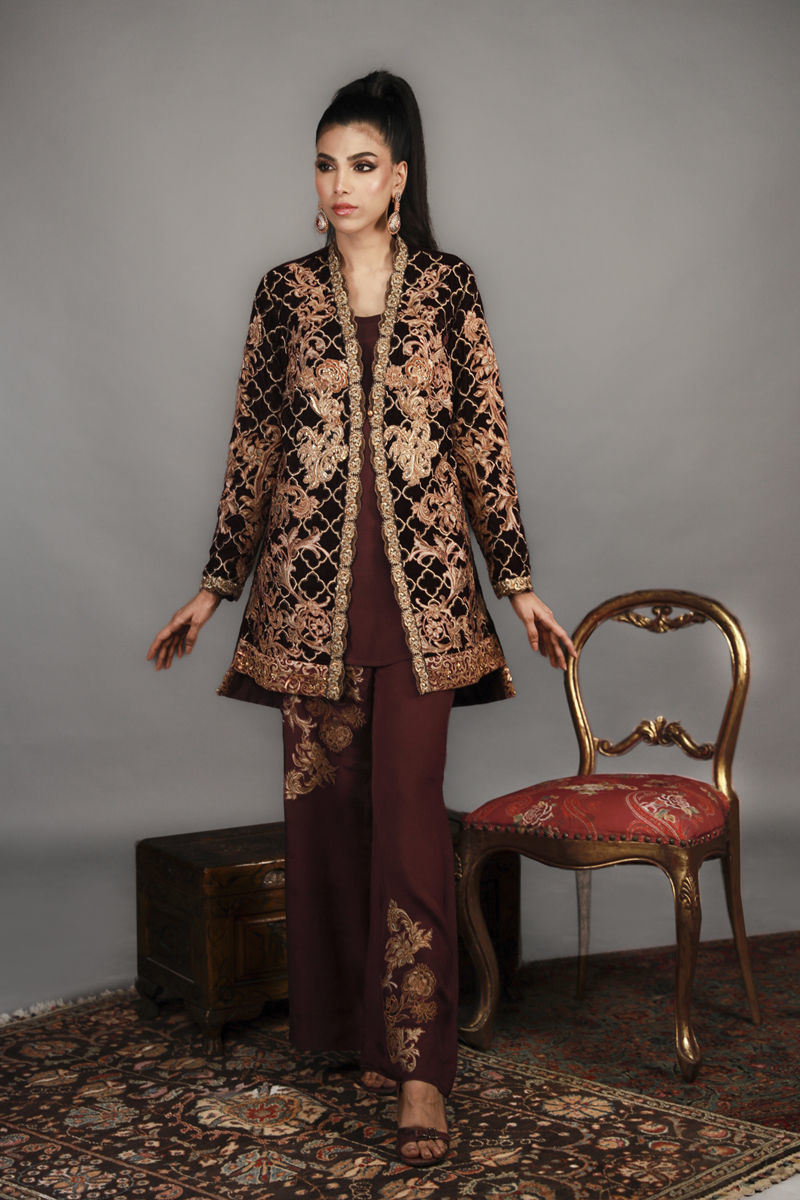 Shamaeel Ansari | Renaissance Empire | TRE-06 by Shamaeel Ansari - Designer Dress - Type: Ladies Clothes - Available at Sana Yasir - 100% Original