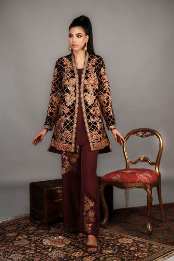 Shamaeel Ansari | Renaissance Empire | TRE-06 by Shamaeel Ansari - Designer Dress - Type: Ladies Clothes - Available at Sana Yasir - 100% Original