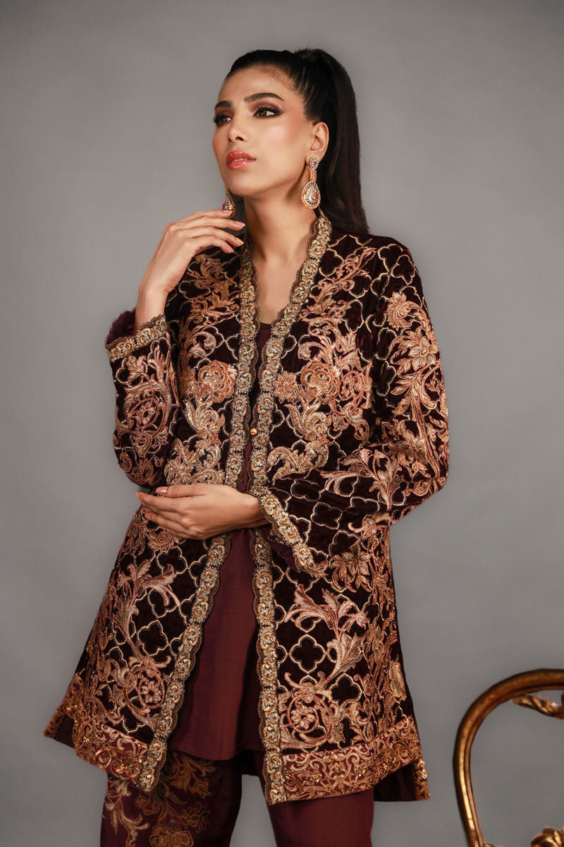 Shamaeel Ansari | Renaissance Empire | TRE-06 by Shamaeel Ansari - Designer Dress - Type: Ladies Clothes - Available at Sana Yasir - 100% Original