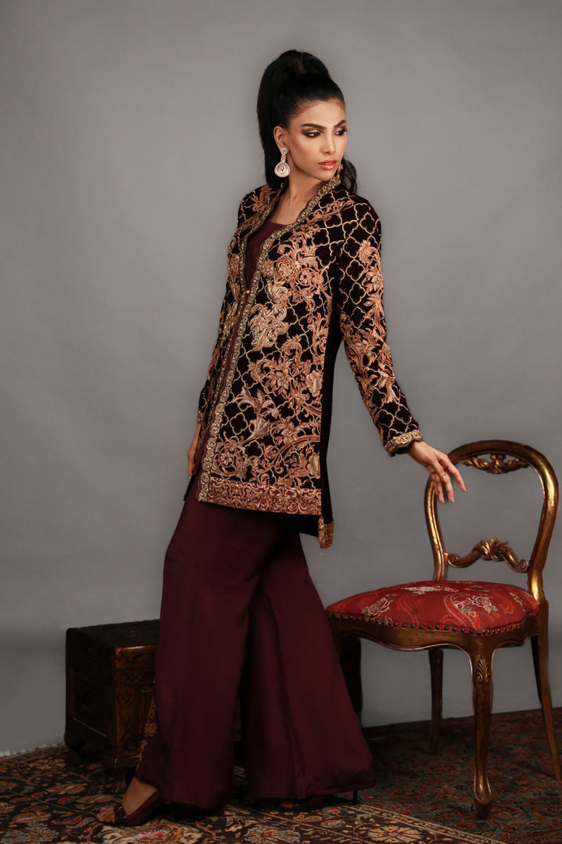 Shamaeel Ansari | Renaissance Empire | TRE-06 by Shamaeel Ansari - Designer Dress - Type: Ladies Clothes - Available at Sana Yasir - 100% Original