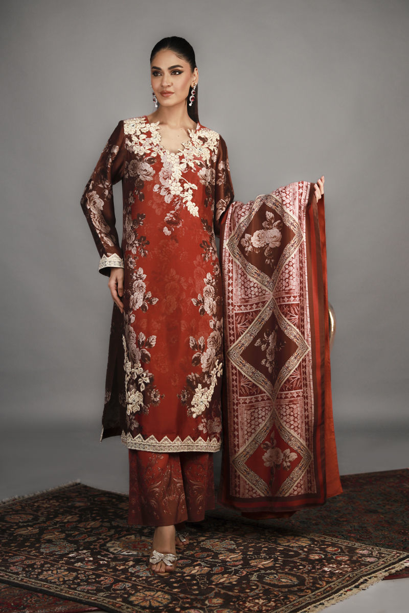 Shamaeel Ansari | Renaissance Empire | TRE-07 by Shamaeel Ansari - Designer Dress - Type: Ladies Clothes - Available at Sana Yasir - 100% Original