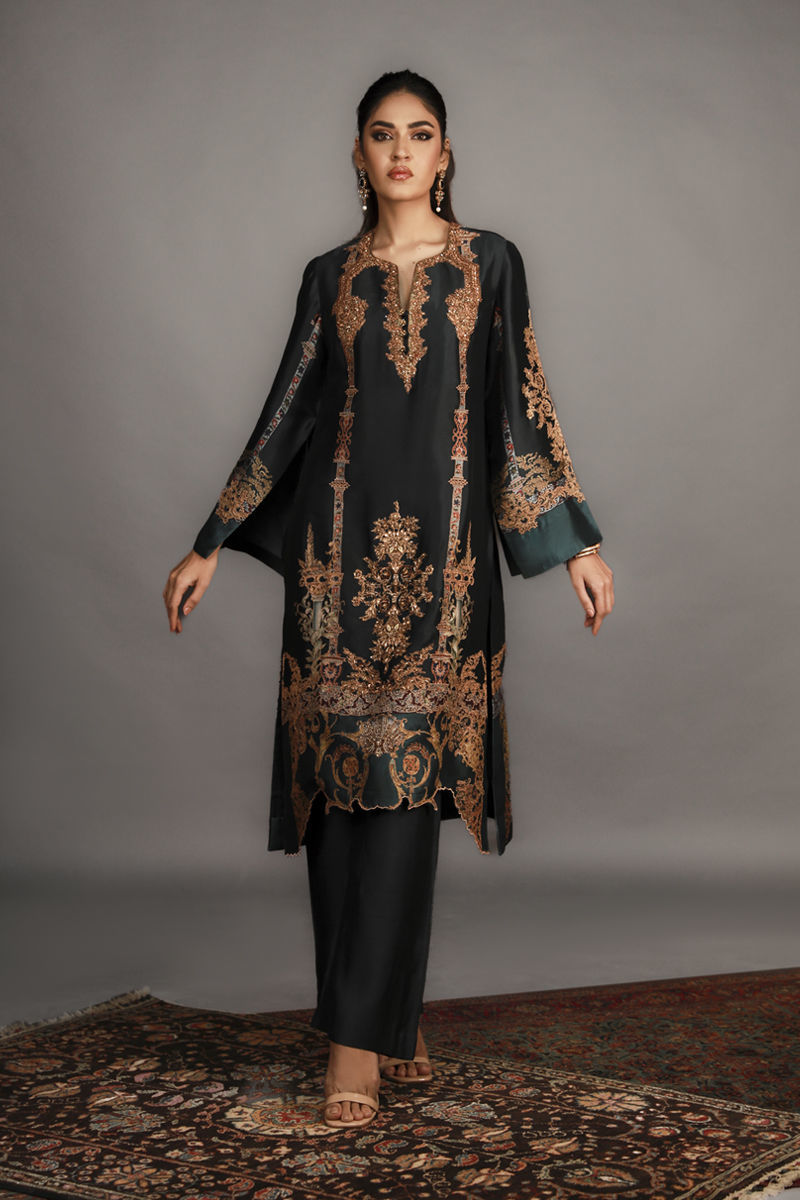 Shamaeel Ansari | Renaissance Empire | TRE-10 by Shamaeel Ansari - Designer Dress - Type: Ladies Clothes - Available at Sana Yasir - 100% Original