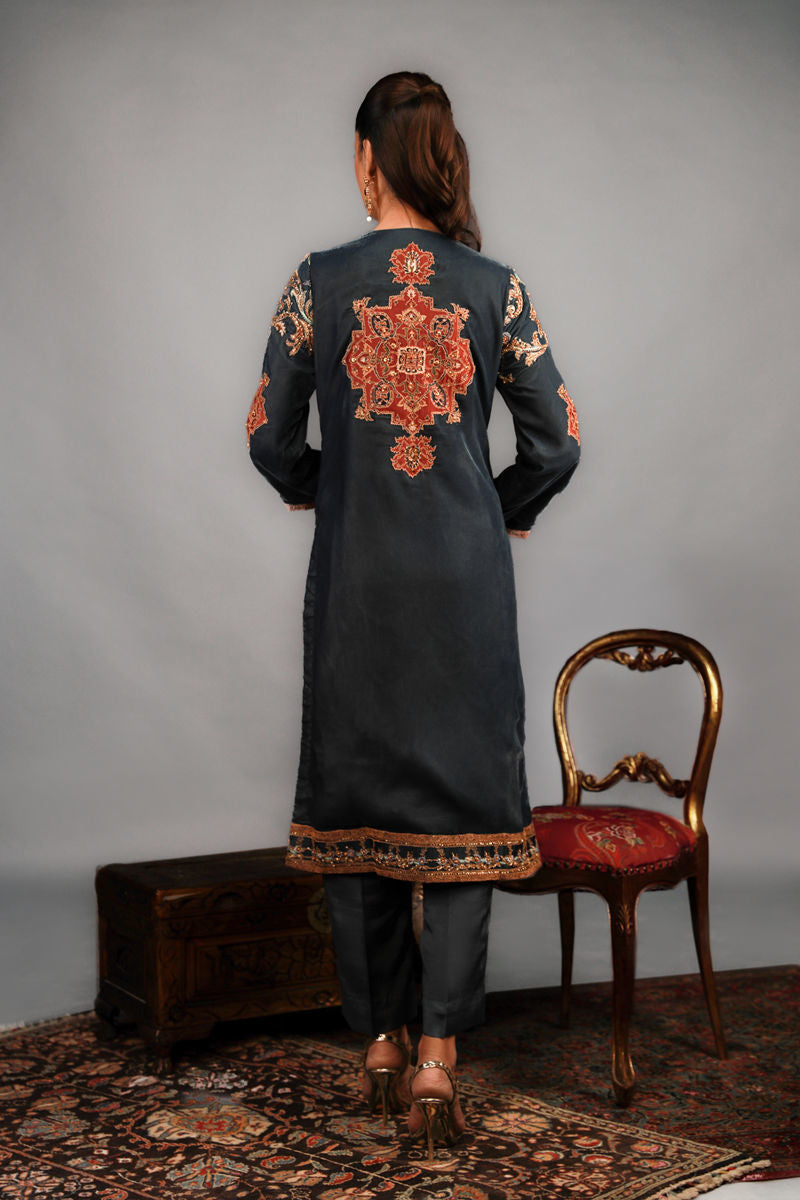 Shamaeel Ansari | Renaissance Empire | TRE-11 by Shamaeel Ansari - Designer Dress - Type: Ladies Clothes - Available at Sana Yasir - 100% Original