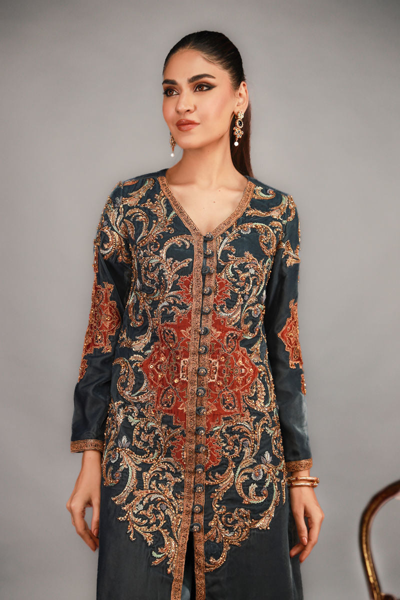 Shamaeel Ansari | Renaissance Empire | TRE-11 by Shamaeel Ansari - Designer Dress - Type: Ladies Clothes - Available at Sana Yasir - 100% Original