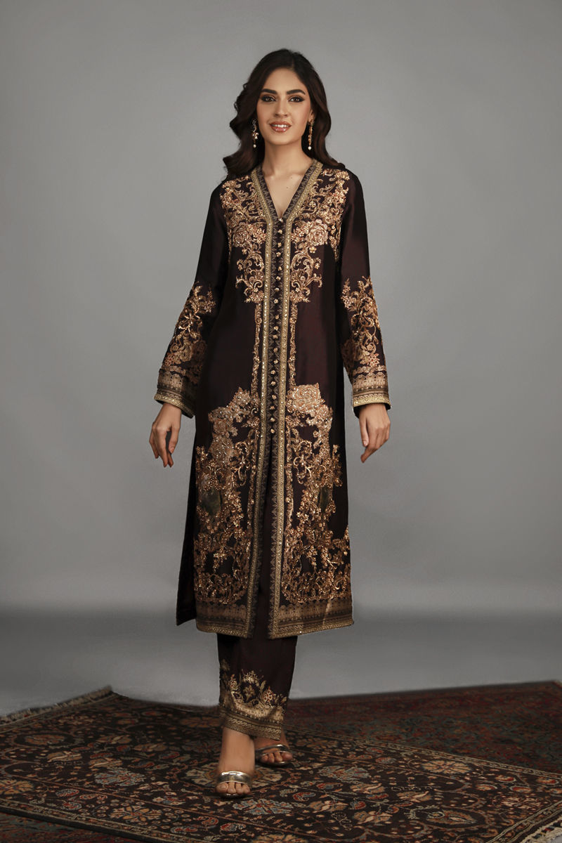 Shamaeel Ansari | Renaissance Empire | TRE-13 by Shamaeel Ansari - Designer Dress - Type: Ladies Clothes - Available at Sana Yasir - 100% Original