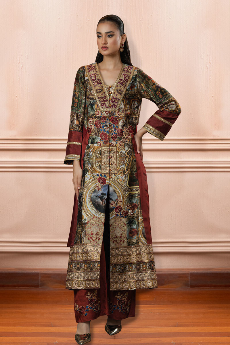 Shamaeel Ansari | Renaissance Empire | TRE-16 by Shamaeel Ansari - Designer Dress - Type: Ladies Clothes - Available at Sana Yasir - 100% Original
