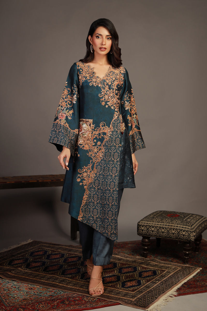 Shamaeel Ansari | Royal Vogue Formals | RV-02 by Shamaeel Ansari - Designer Dress - Type: Formal - Available at Sana Yasir - 100% Original