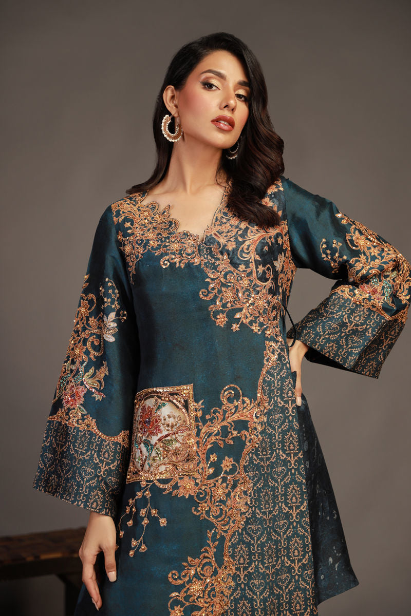 Shamaeel Ansari | Royal Vogue Formals | RV-02 by Shamaeel Ansari - Designer Dress - Type: Formal - Available at Sana Yasir - 100% Original