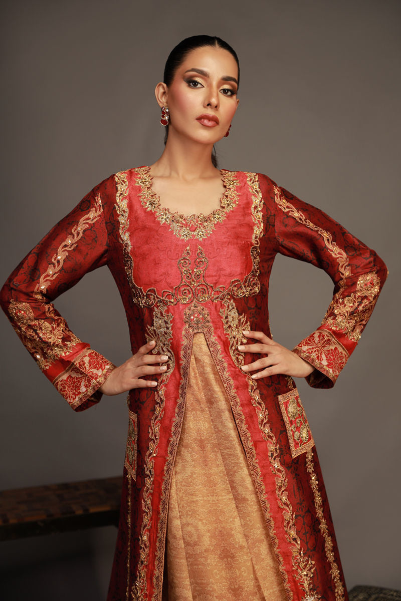 Shamaeel Ansari | Royal Vogue Formals | RV-04 by Shamaeel Ansari - Designer Dress - Type: Formal - Available at Sana Yasir - 100% Original
