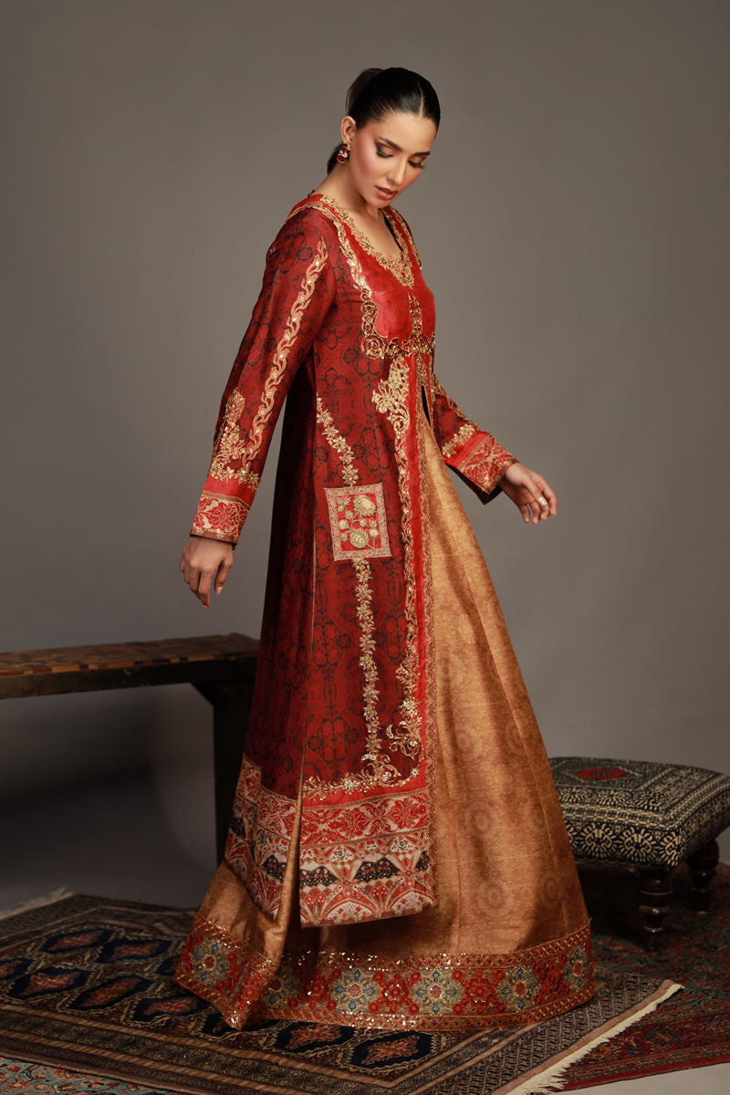 Shamaeel Ansari | Royal Vogue Formals | RV-04 by Shamaeel Ansari - Designer Dress - Type: Formal - Available at Sana Yasir - 100% Original
