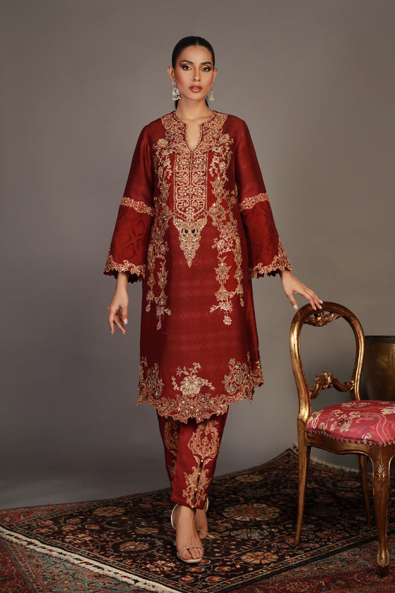 Shamaeel Ansari | Royal Vogue Formals | RV-06 by Shamaeel Ansari - Designer Dress - Type: Formal - Available at Sana Yasir - 100% Original