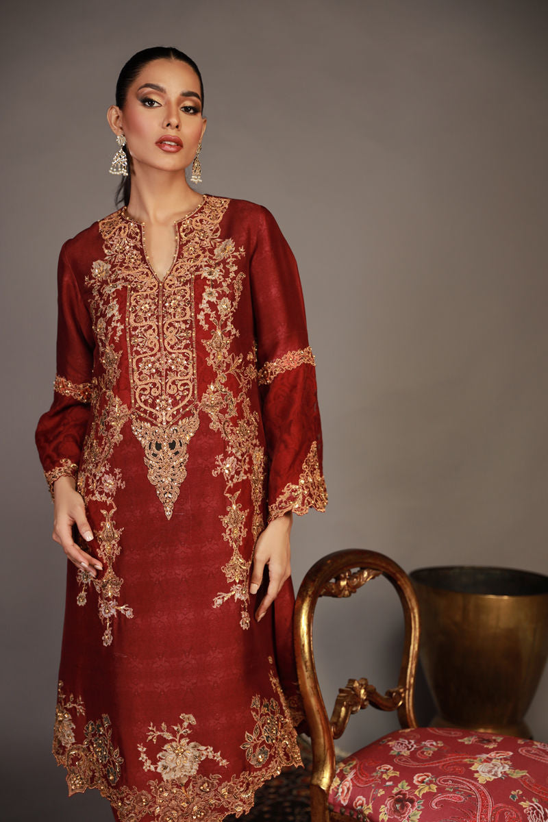 Shamaeel Ansari | Royal Vogue Formals | RV-06 by Shamaeel Ansari - Designer Dress - Type: Formal - Available at Sana Yasir - 100% Original