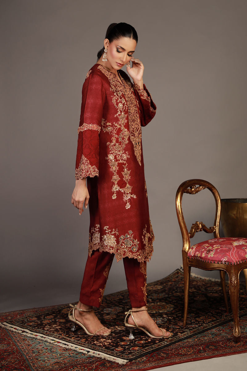 Shamaeel Ansari | Royal Vogue Formals | RV-06 by Shamaeel Ansari - Designer Dress - Type: Formal - Available at Sana Yasir - 100% Original