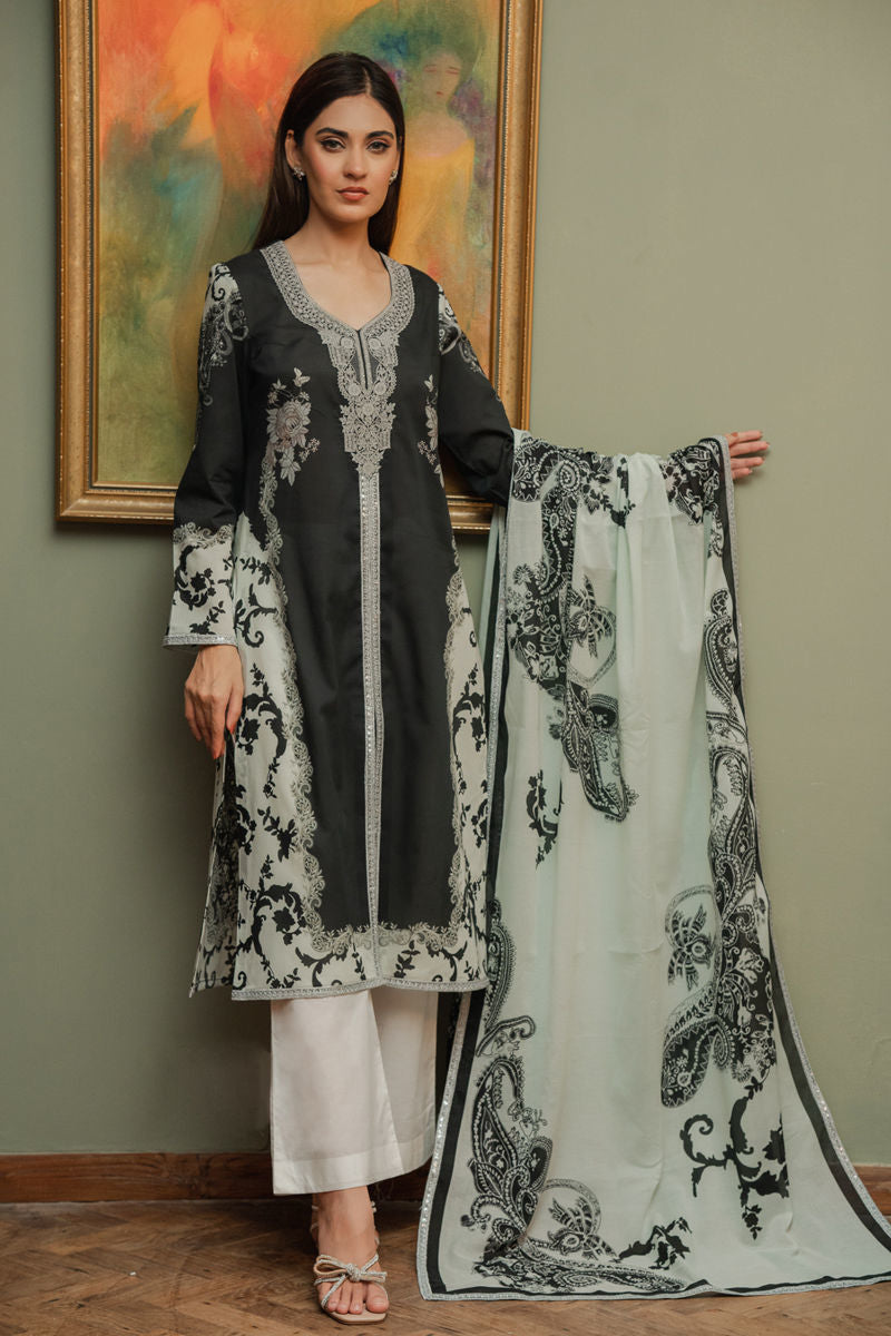 Shamaeel Ansari | Subtle Elegance vol 3 | LE-01 by Shamaeel Ansari - Designer Dress - Type: Luxury - Available at Sana Yasir - 100% Original
