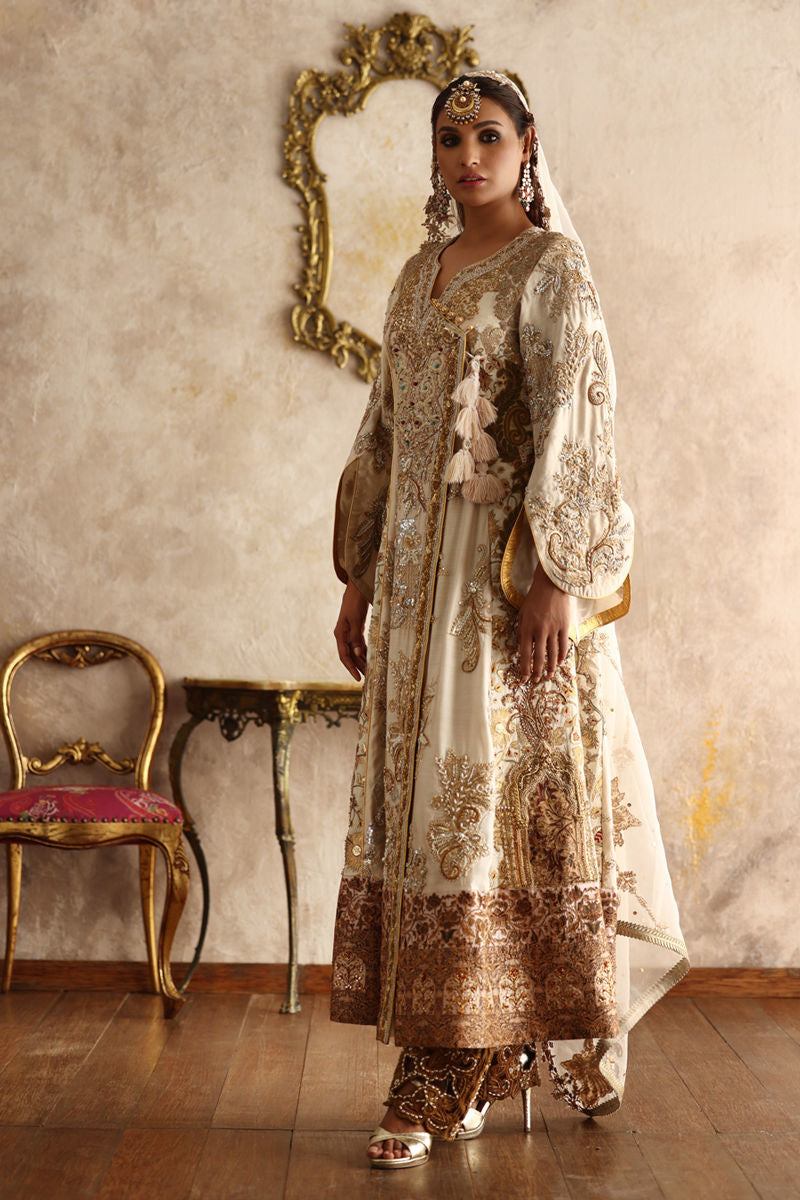 Shamaeel Ansari | Symposium of Queens | EQ-05 by Shamaeel Ansari - Designer Dress - Type: Bridal - Available at Sana Yasir - 100% Original