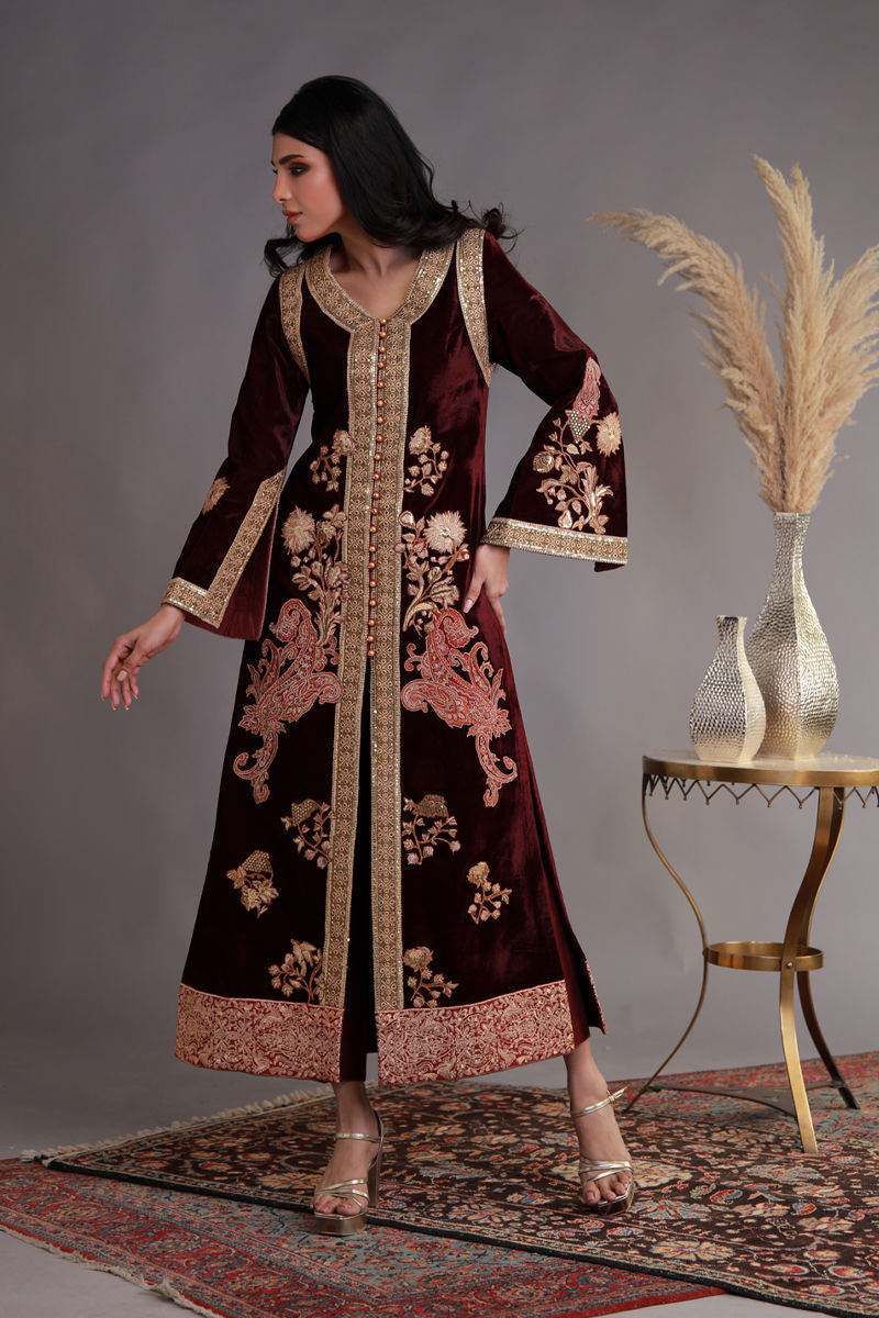 Shamaeel Ansari | Winter Festive 25 | WFE-01 by Shamaeel Ansari - Designer Dress - Type: Ladies Clothes - Available at Sana Yasir - 100% Original