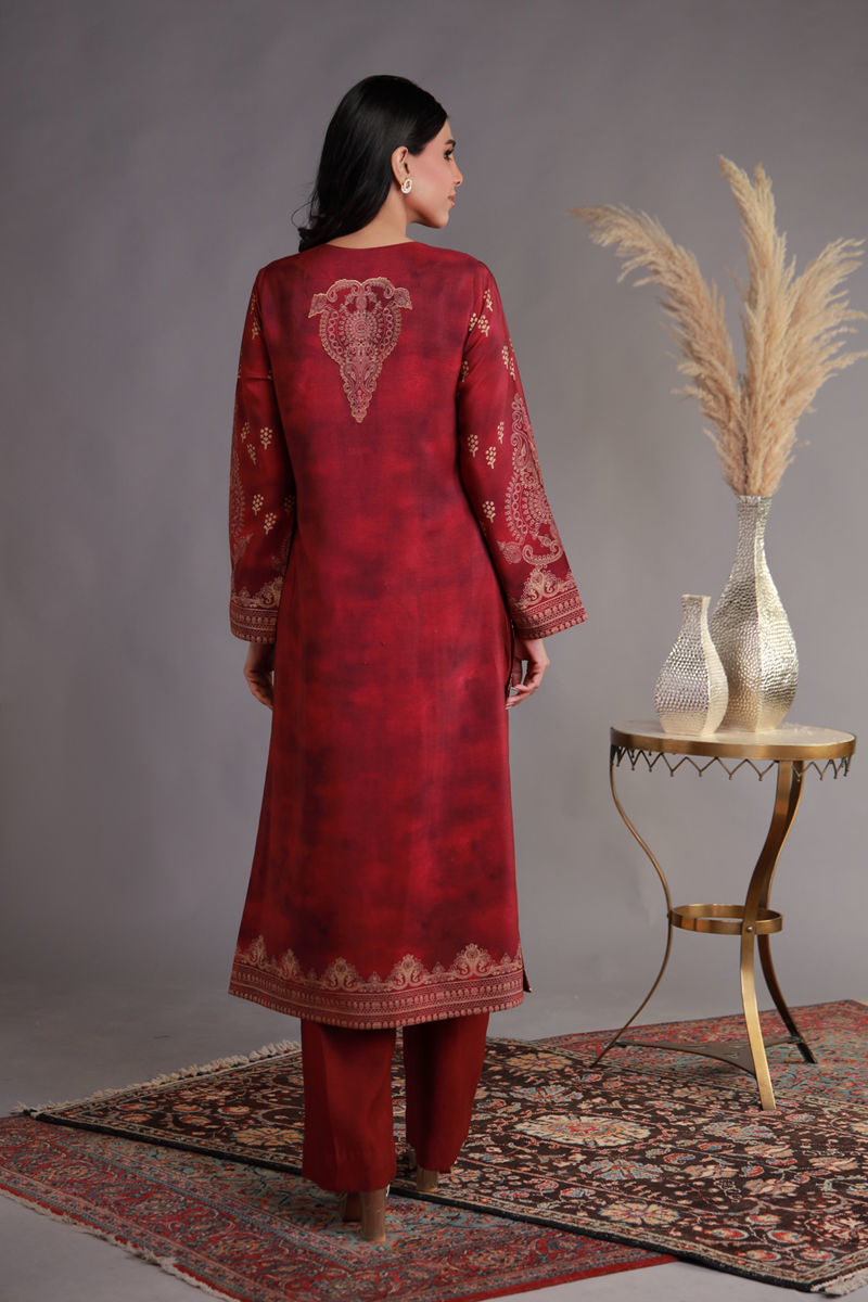 Shamaeel Ansari | Winter Festive 25 | WFE-02 by Shamaeel Ansari - Designer Dress - Type: Ladies Clothes - Available at Sana Yasir - 100% Original