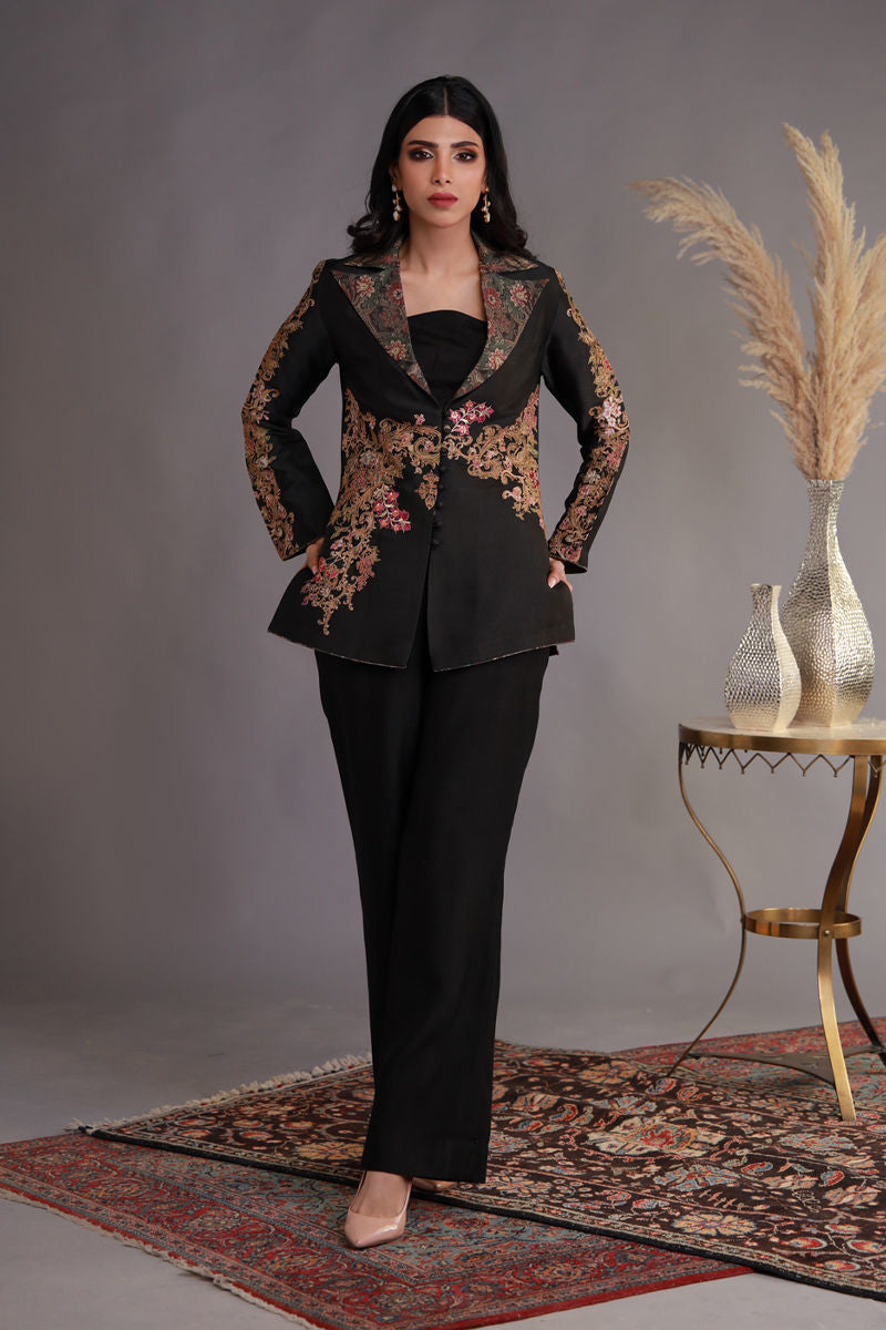 Shamaeel Ansari | Winter Festive 25 | WFE-06 by Shamaeel Ansari - Designer Dress - Type: Ladies Clothes - Available at Sana Yasir - 100% Original