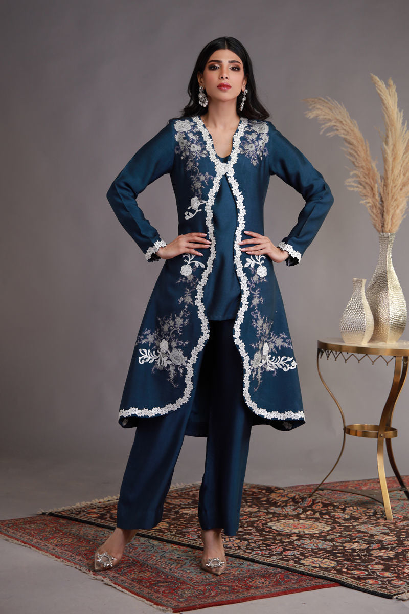Shamaeel Ansari | Winter Festive 25 | WFE-07 by Shamaeel Ansari - Designer Dress - Type: Ladies Clothes - Available at Sana Yasir - 100% Original