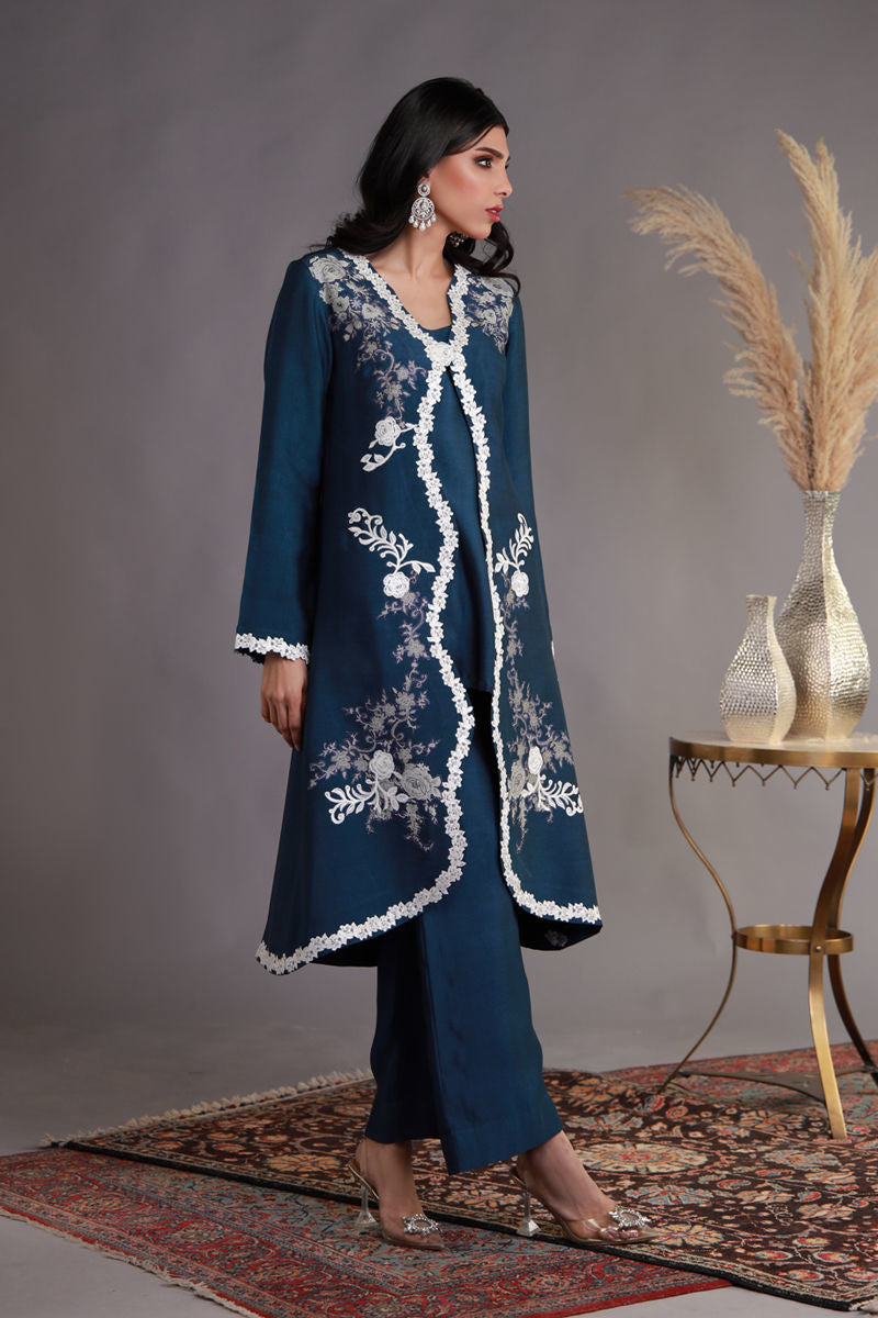 Shamaeel Ansari | Winter Festive 25 | WFE-07 by Shamaeel Ansari - Designer Dress - Type: Ladies Clothes - Available at Sana Yasir - 100% Original