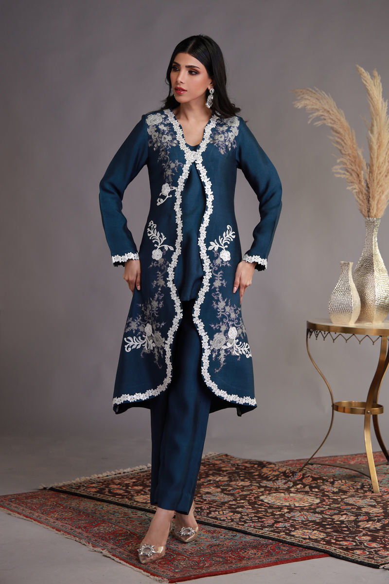 Shamaeel Ansari | Winter Festive 25 | WFE-07 by Shamaeel Ansari - Designer Dress - Type: Ladies Clothes - Available at Sana Yasir - 100% Original