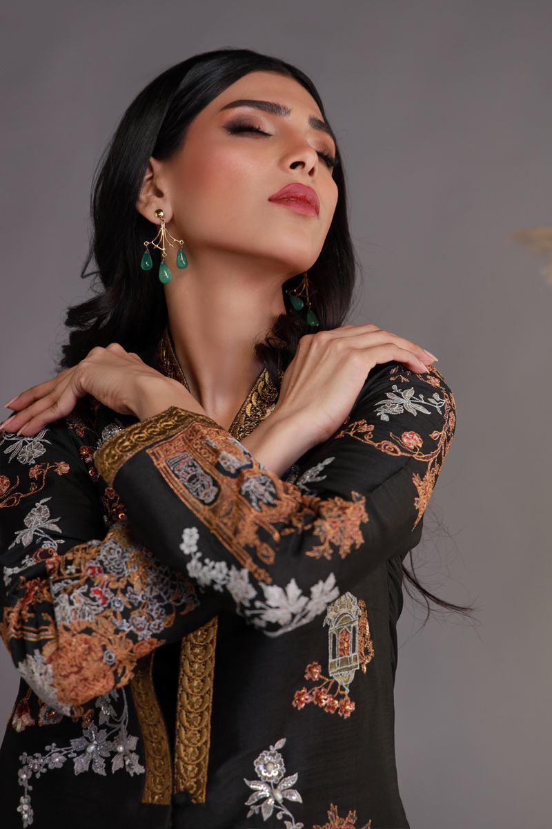 Shamaeel Ansari | Winter Festive 25 | WFE-10 by Shamaeel Ansari - Designer Dress - Type: Ladies Clothes - Available at Sana Yasir - 100% Original