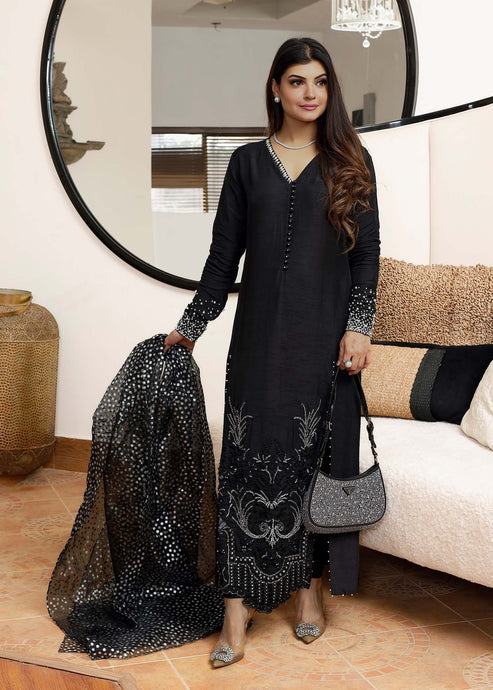 Shiza Hassan | Nadia Luxury Pret | MIDNIGHT SKY by Shiza Hassan - Designer Dress - Type: Luxury - Available at Sana Yasir - 100% Original