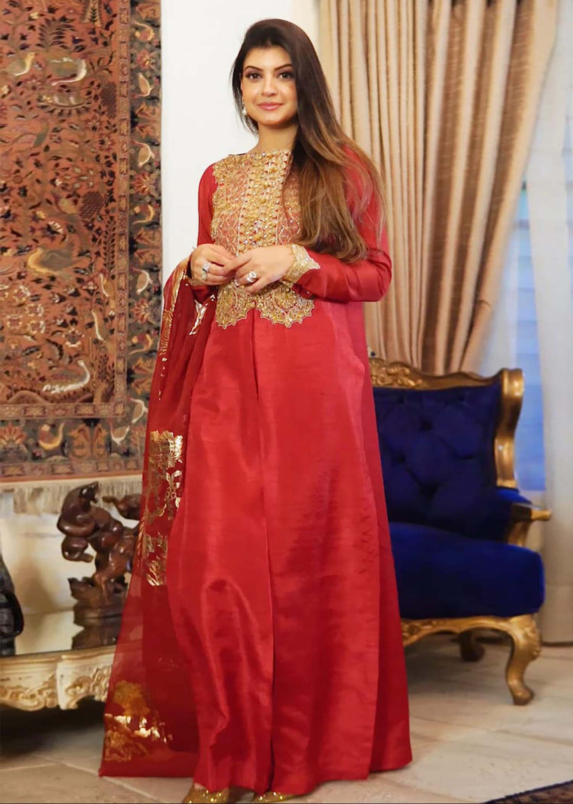 Shiza Hassan | Nadia Luxury Pret | ROSE by Shiza Hassan - Designer Dress - Type: Luxury - Available at Sana Yasir - 100% Original