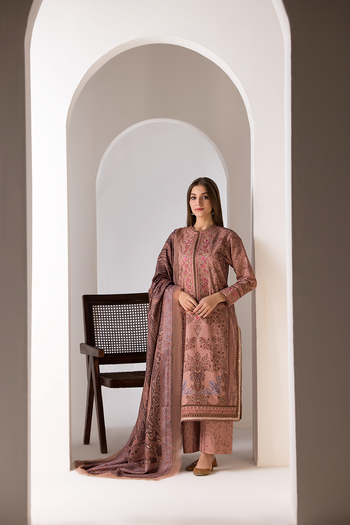 Sobia Nazir | Winter Shawl 24 | Design 7A by Sobia Nazir - Designer Dress - Type: Ladies Clothes - Available at Sana Yasir - 100% Original