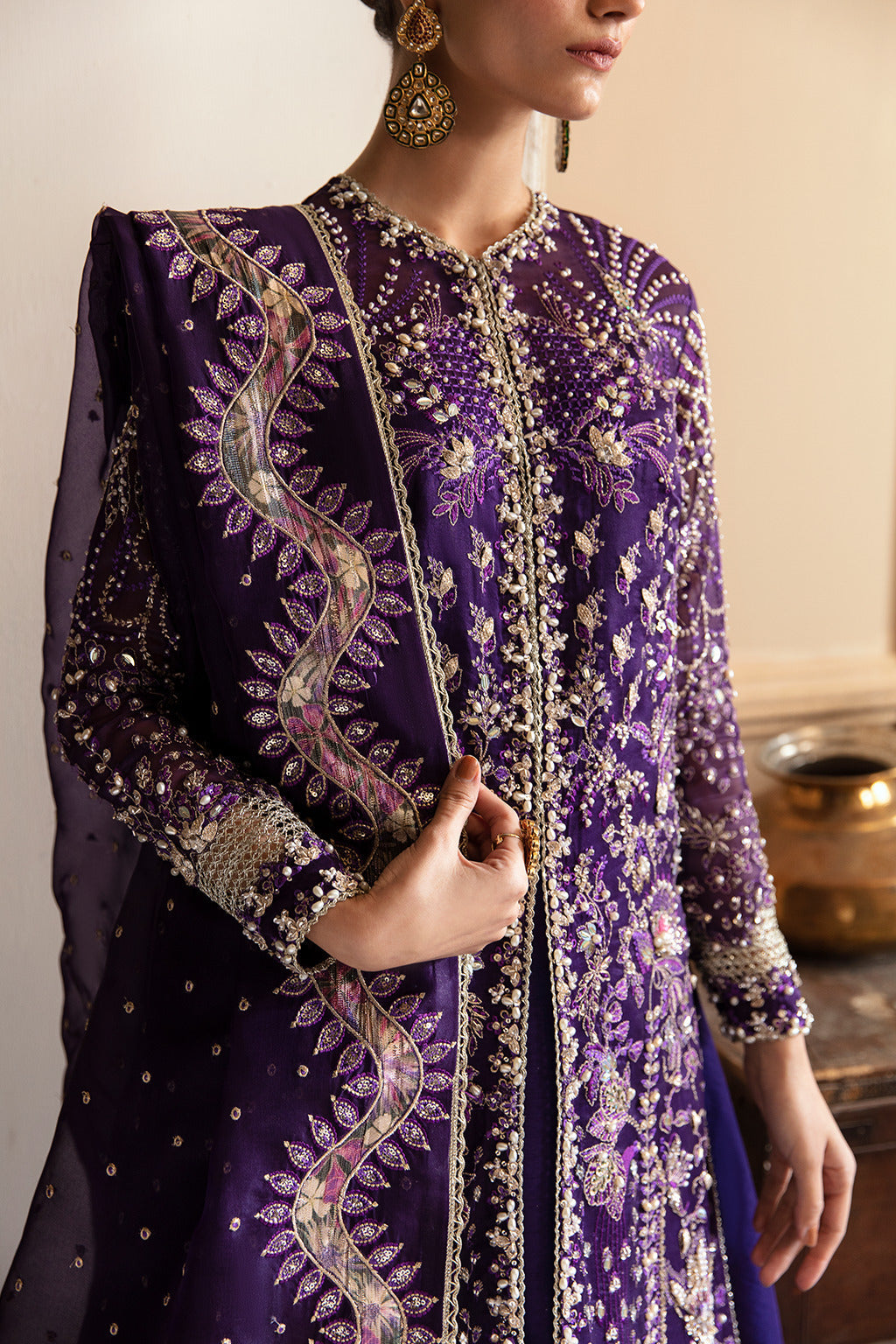 Soraya | Lumene Festive | Maysa by Soraya - Designer Dress - Type: Bridal - Available at Sana Yasir - 100% Original