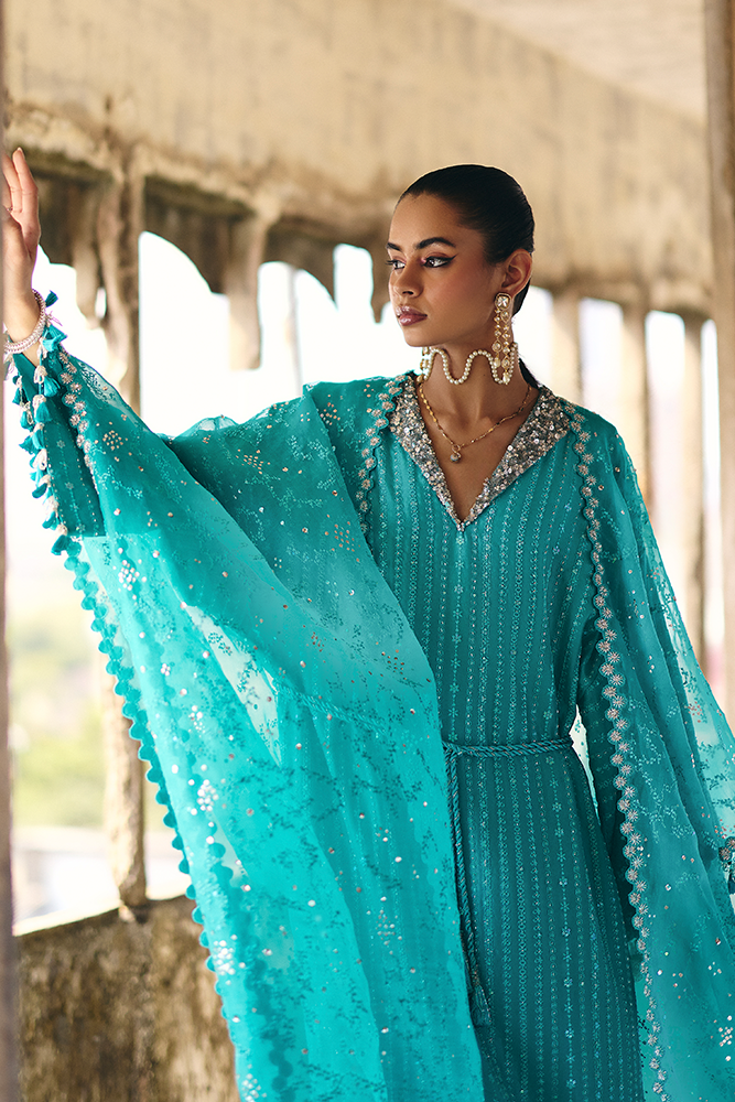 Suffuse | Silk Pret Summer 25 | NAIDA by Suffuse - Designer Dress - Type: Ladies Clothes - Available at Sana Yasir - 100% Original