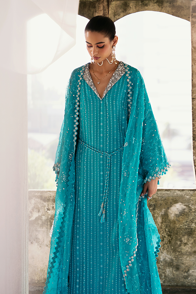 Suffuse | Silk Pret Summer 25 | NAIDA by Suffuse - Designer Dress - Type: Ladies Clothes - Available at Sana Yasir - 100% Original