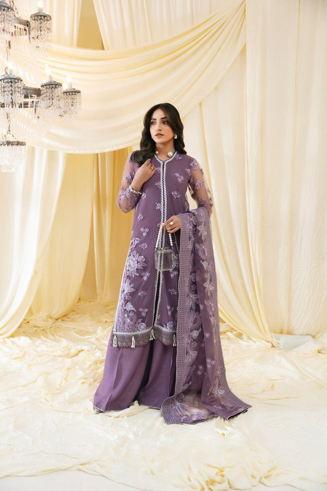 Taana Baana | Luxury Line | F416 by Taana Baana - Designer Dress - Type: Ladies Clothes - Available at Sana Yasir - 100% Original