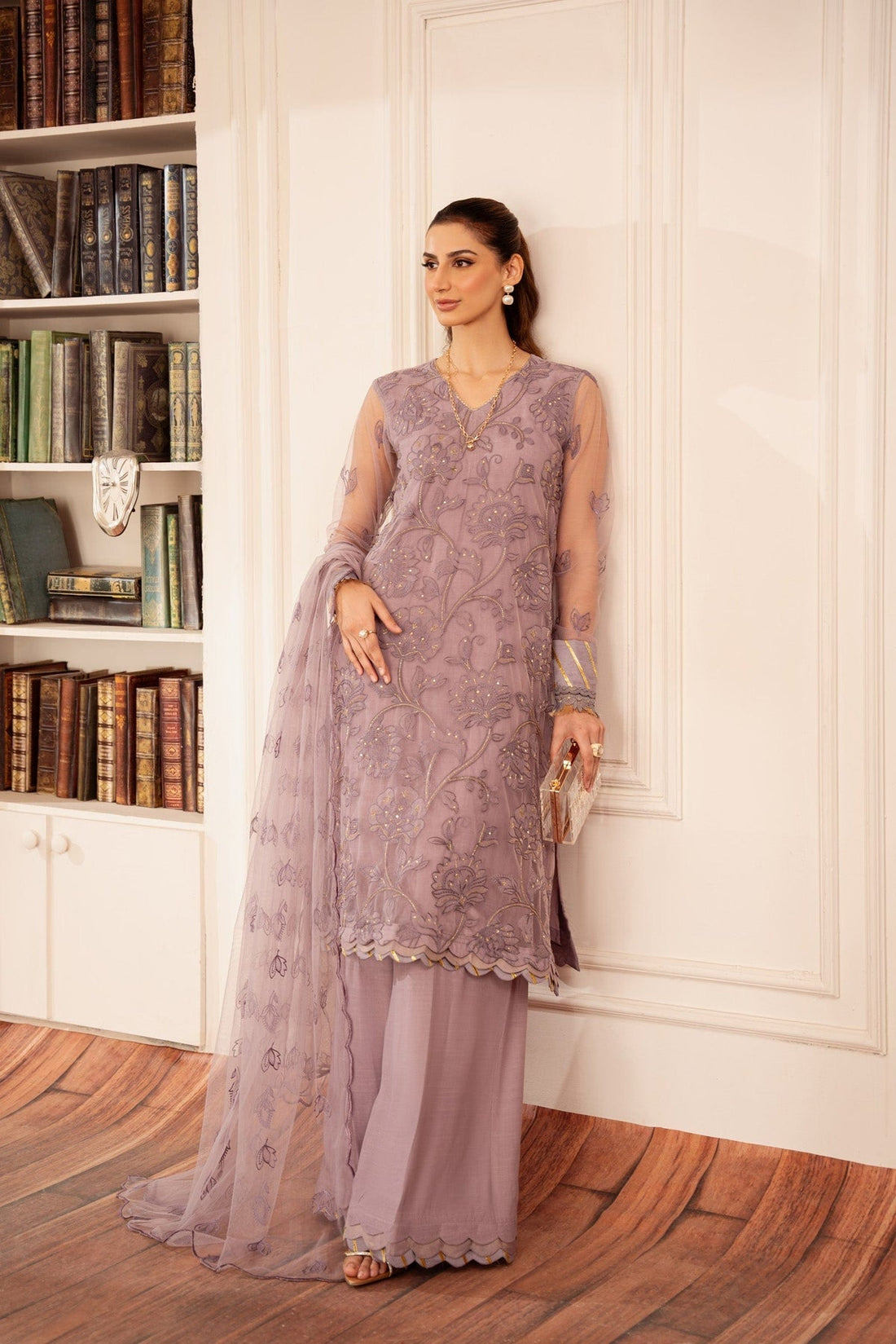Taana Baana | Luxury Line | F423A by Taana Baana - Designer Dress - Type: Ladies Clothes - Available at Sana Yasir - 100% Original