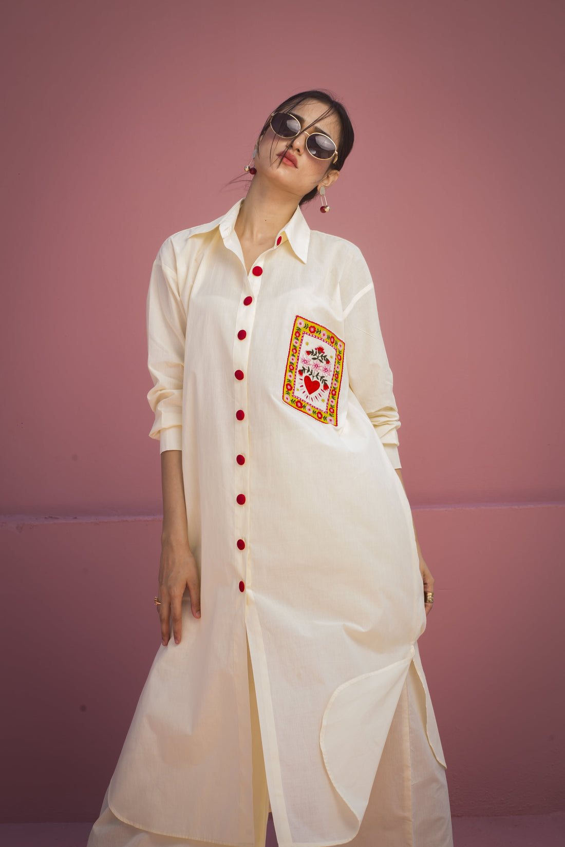The Pink Tree Company | Dont be Silly | Vase by The Pink Tree Company - Designer Dress - Type: Ladies Clothes - Available at Sana Yasir - 100% Original