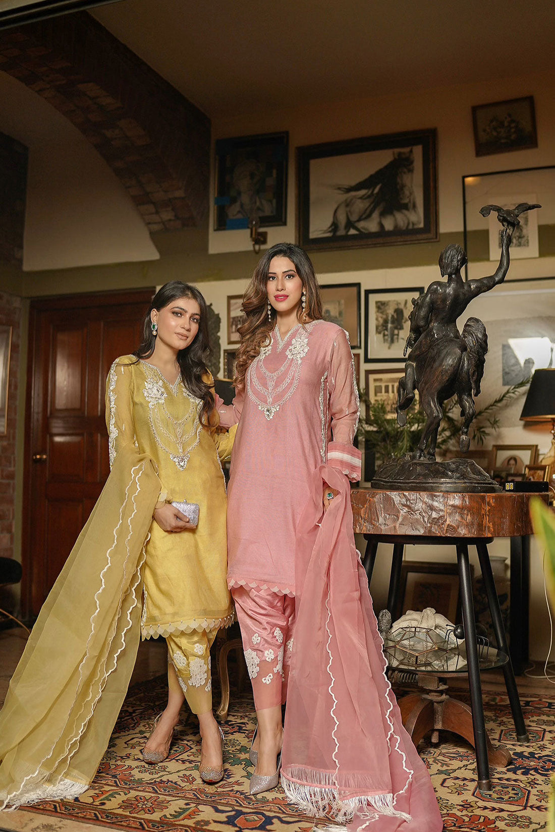 Leon | Leon Luxe Collection | ROSA BLANCA by Leon - Designer Dress - Type: Formal - Available at Sana Yasir - 100% Original