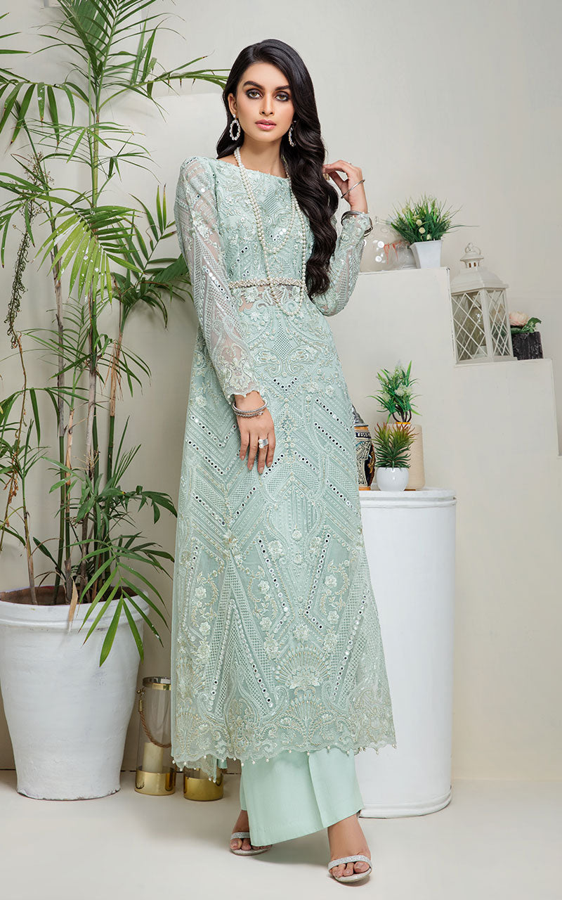 Threads and Motifs | Formal Dresses 24 | 6682.1 - F by Threads and Motifs - Designer Dress - Type: Ladies Clothes - Available at Sana Yasir - 100% Original