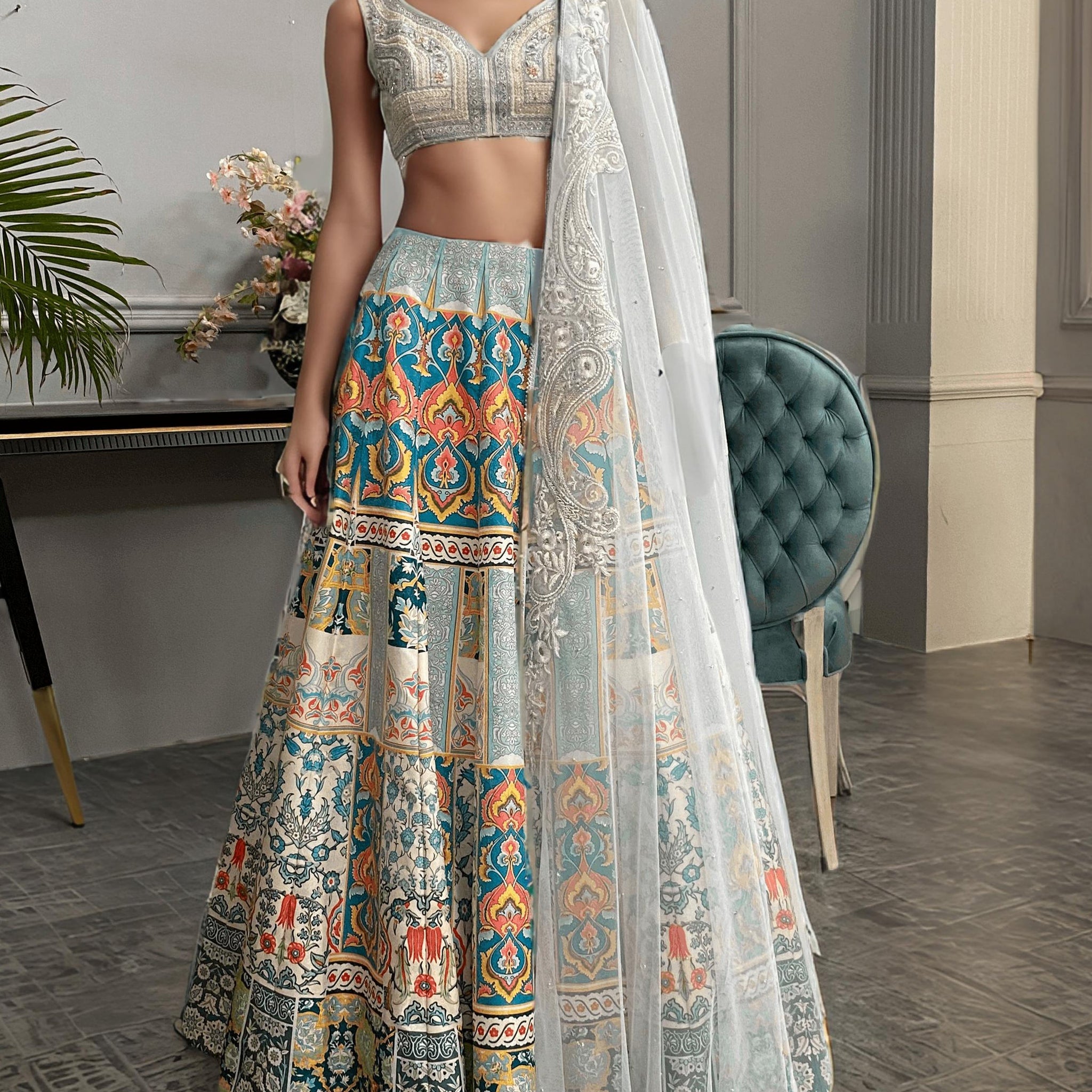 Threads and Motifs | Formal Dresses 24 | 9106 by Threads and Motifs - Designer Dress - Type: Ladies Clothes - Available at Sana Yasir - 100% Original