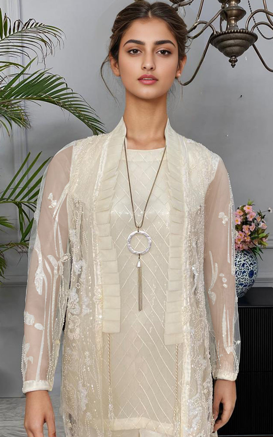 Threads and Motifs | Formal Dresses 24 | 9167 by Threads and Motifs - Designer Dress - Type: Ladies Clothes - Available at Sana Yasir - 100% Original