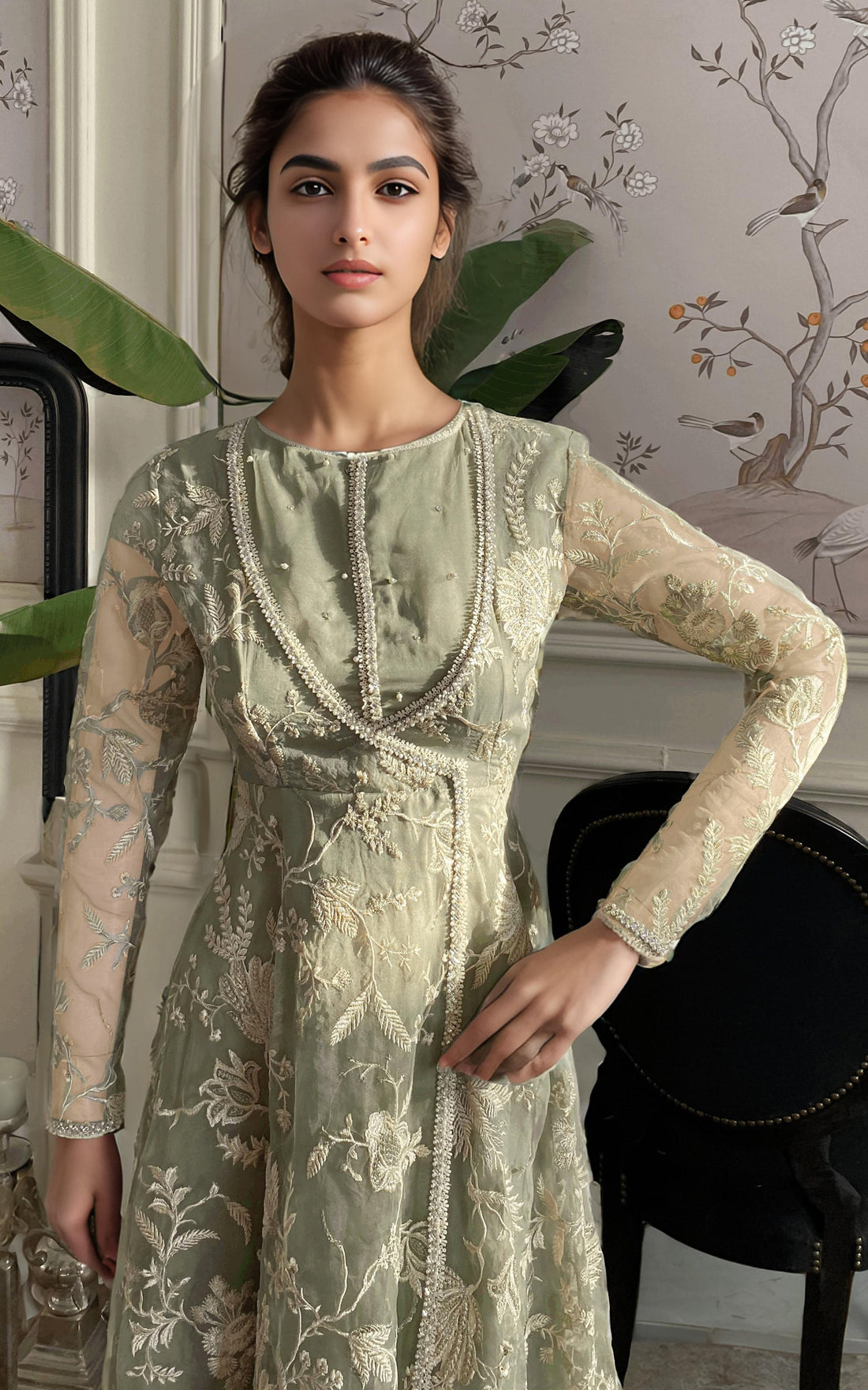 Threads and Motifs | Formal Dresses 24 | 9172 by Threads and Motifs - Designer Dress - Type: Ladies Clothes - Available at Sana Yasir - 100% Original